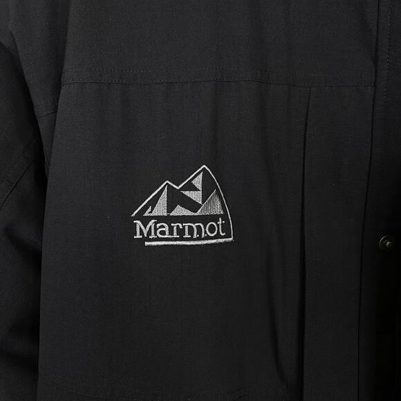 Vintage MARMOT Gore-Tex Thermore T37 Parka Men’s XL Black Hooded Winter Jacket - Picture 7 of 16